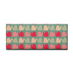 Colorful Slugs Hand Towel by GardenOfOphir