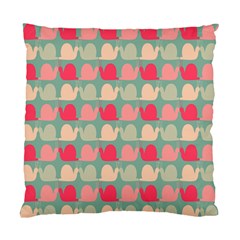 Colorful Slugs Standard Cushion Case (one Side) by GardenOfOphir