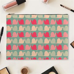 Colorful Slugs Cosmetic Bag (XL)