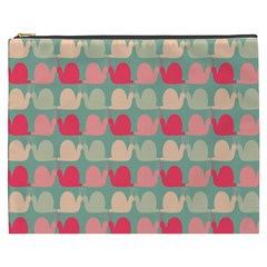 Colorful Slugs Cosmetic Bag (xxxl) by GardenOfOphir