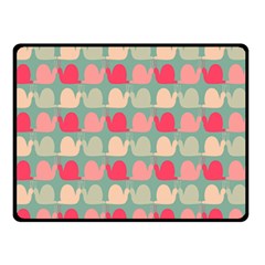 Colorful Slugs Fleece Blanket (Small)