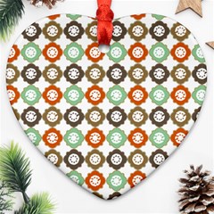 Quatrefoil Heart Ornament (two Sides) by GardenOfOphir