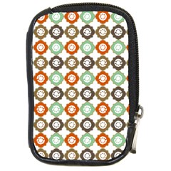 Quatrefoil Compact Camera Leather Case by GardenOfOphir