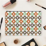 Quatrefoil Cosmetic Bag (Large) Front