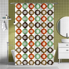 Quatrefoil Shower Curtain 48  X 72  (small)  by GardenOfOphir