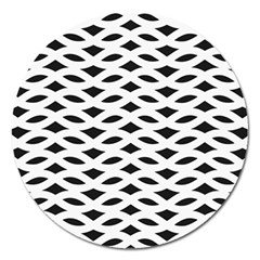 Pattern 73 Magnet 5  (round) by GardenOfOphir