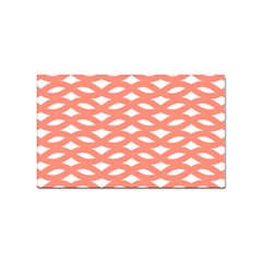 Lattice Iv Sticker (rectangular) by GardenOfOphir