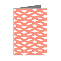 Lattice Iv Mini Greeting Card by GardenOfOphir