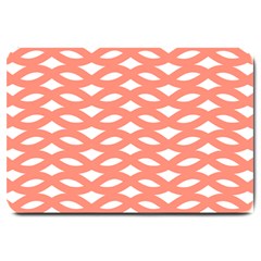 Lattice Iv Large Doormat by GardenOfOphir