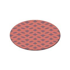 Lattice Iii Sticker (oval)