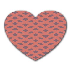 Lattice Iii Heart Mousepad