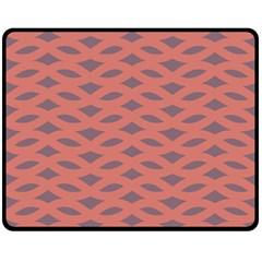 Lattice Iii One Side Fleece Blanket (medium) by GardenOfOphir