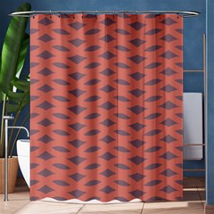 Lattice Iii Shower Curtain 60  X 72  (medium)  by GardenOfOphir