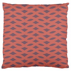 Lattice Iii Large Cushion Case (two Sides) by GardenOfOphir