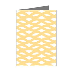 Lattice Ii Mini Greeting Card by GardenOfOphir