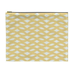 Lattice Ii Cosmetic Bag (xl) by GardenOfOphir