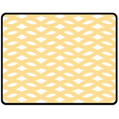 Lattice Ii One Side Fleece Blanket (medium) by GardenOfOphir