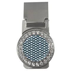 Lattice Pattern Money Clips (cz)  by GardenOfOphir