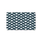 Lattice Pattern Magnet (Name Card) Front