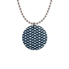 Lattice Pattern 1  Button Necklace by GardenOfOphir