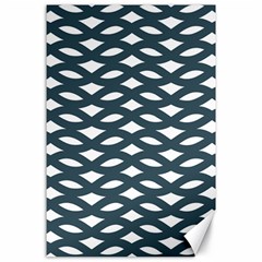 Lattice Pattern Canvas 24  X 36  by GardenOfOphir