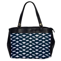 Lattice Pattern Oversize Office Handbag by GardenOfOphir