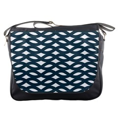 Lattice Pattern Messenger Bag by GardenOfOphir