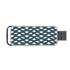 Lattice Pattern Portable Usb Flash (one Side) by GardenOfOphir