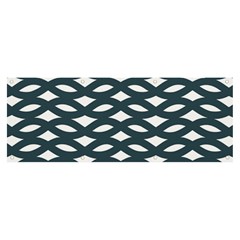 Lattice Pattern Banner And Sign 8  X 3  by GardenOfOphir