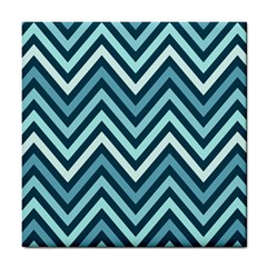 Chevron Vi Tile Coaster by GardenOfOphir