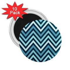 Chevron Vi 2 25  Magnets (10 Pack)  by GardenOfOphir