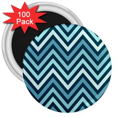 Chevron Vi 3  Magnets (100 Pack) by GardenOfOphir