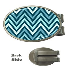 Chevron Vi Money Clips (oval)  by GardenOfOphir