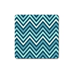 Chevron Vi Square Magnet by GardenOfOphir