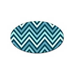 Chevron Vi Sticker Oval (10 Pack) by GardenOfOphir