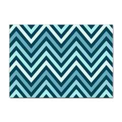 Chevron Vi Sticker A4 (100 Pack) by GardenOfOphir