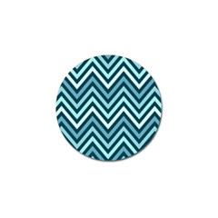 Chevron Vi Golf Ball Marker by GardenOfOphir