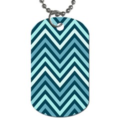 Chevron Vi Dog Tag (two Sides) by GardenOfOphir