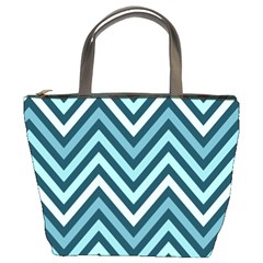 Chevron Vi Bucket Bag by GardenOfOphir