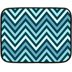 Chevron Vi Fleece Blanket (mini) by GardenOfOphir