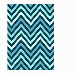 Chevron Vi Large Garden Flag (two Sides) by GardenOfOphir