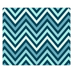 Chevron Vi Premium Plush Fleece Blanket (small) by GardenOfOphir