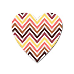 Chevron V Heart Magnet by GardenOfOphir