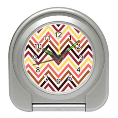 Chevron V Travel Alarm Clock by GardenOfOphir