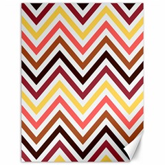 Chevron V Canvas 12  X 16  by GardenOfOphir