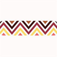 Chevron V Large Bar Mat by GardenOfOphir