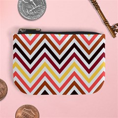 Chevron V Mini Coin Purse by GardenOfOphir