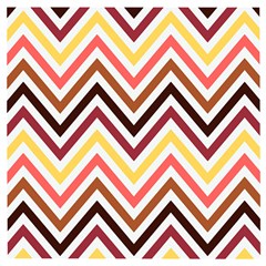 Chevron V Wooden Puzzle Square by GardenOfOphir