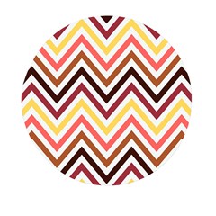 Chevron V Mini Round Pill Box (pack Of 3) by GardenOfOphir