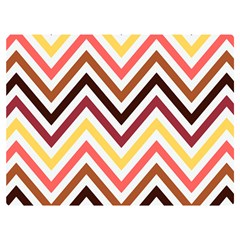 Chevron V Premium Plush Fleece Blanket (extra Small) by GardenOfOphir